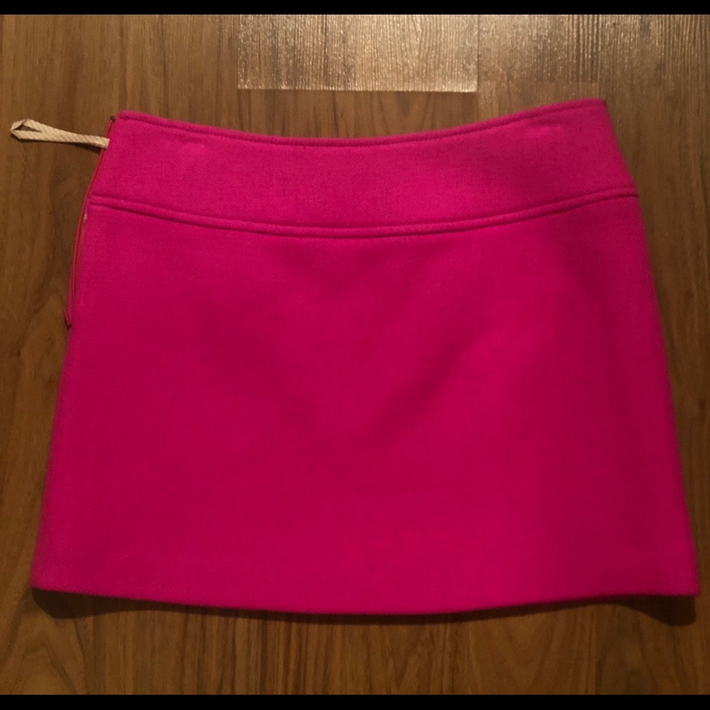 Thomas Pink Wool Mini Skirt - Picture 3 of 3